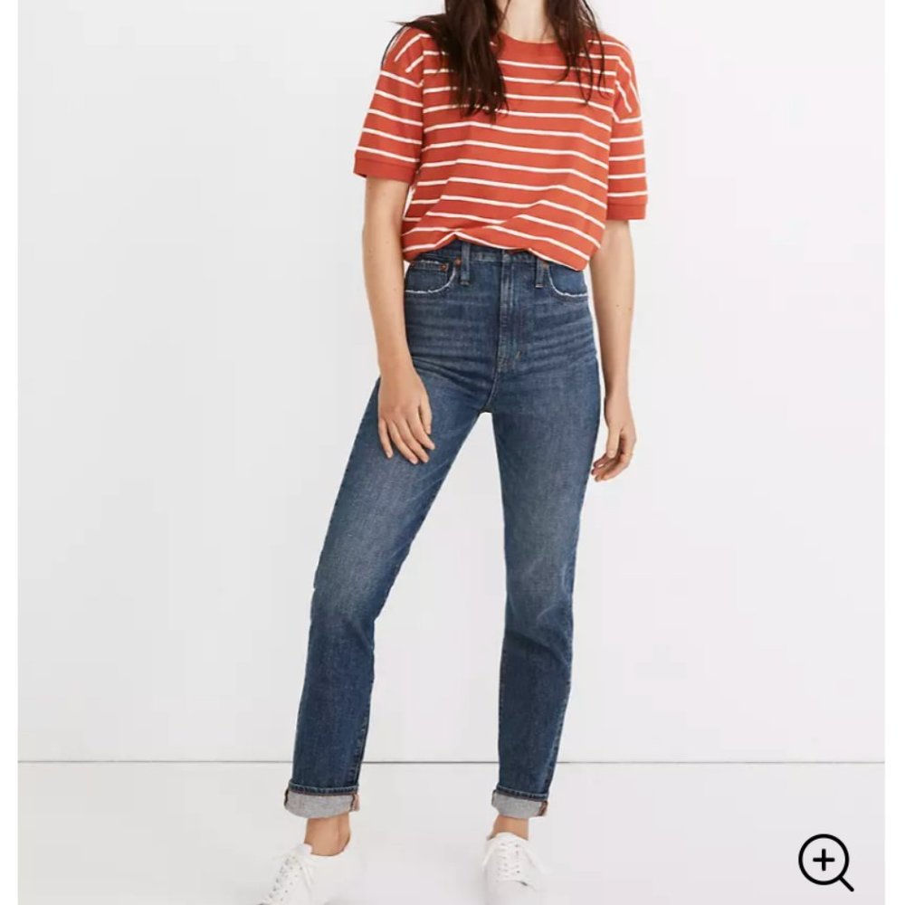 Madewell "The Mom Jean" in Draycott Wash